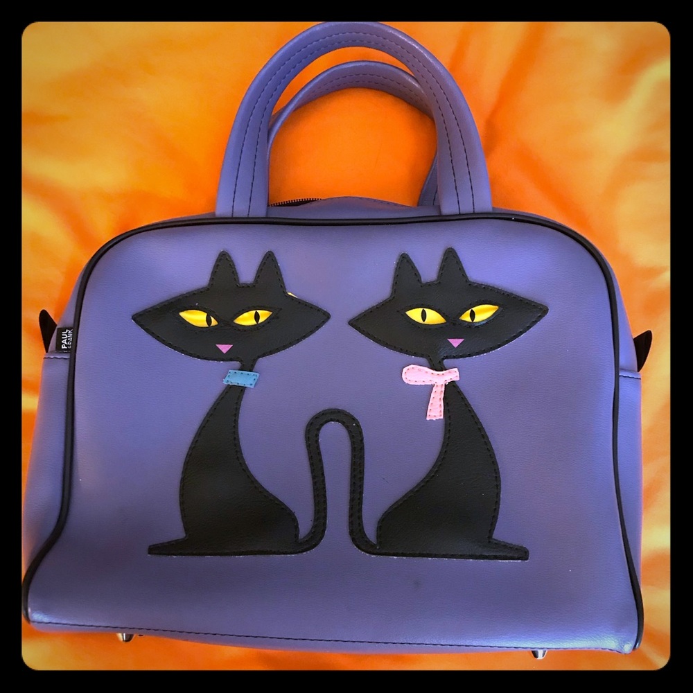 Vintage Paul Frank bag. Jay and Missy cats